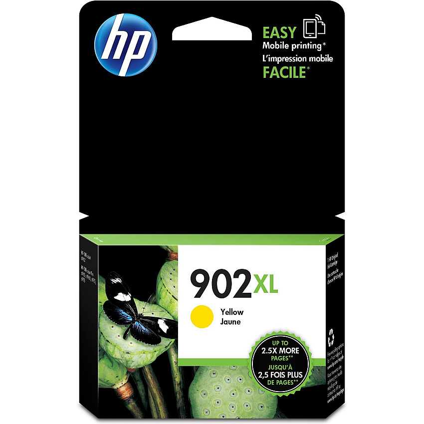 HP 902XL Original High Yield Inkjet Ink Cartridge - Yellow - 1 Each (HEWT6M10AN)
