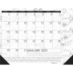 House of Doolittle Doodle Monthly Desk Pad (187)