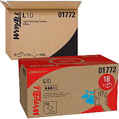 Wypall GeneralClean L10 Light Cleaning Towels - Pop-Up Box (KCC01772)