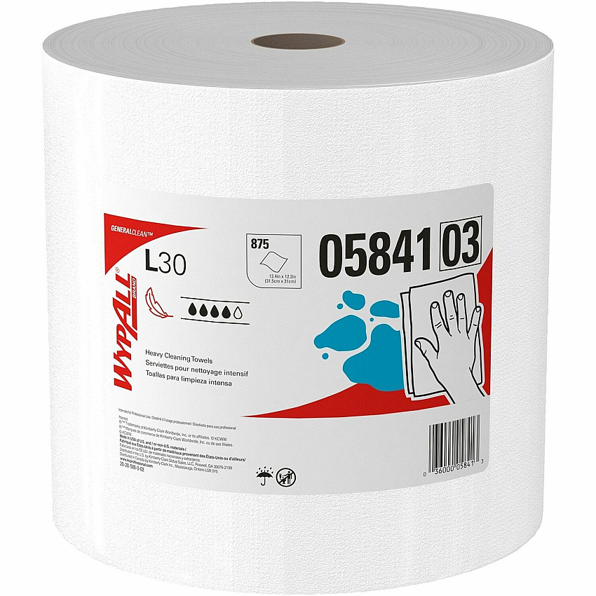 Wypall GeneralClean L30 Heavy Duty Cleaning Towels (KCC05841)