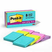 Post-it Super Sticky Notes - Supernova Neons Color Collection (MMM6228SSMIA)