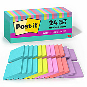 Post-it Super Sticky Notes - Supernova Neons Color Collection (MMM65424SSMIACP)
