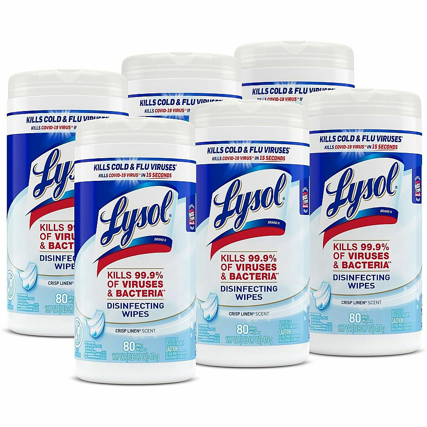 LYSOL Disinfecting Wipes (RAC89346CT)