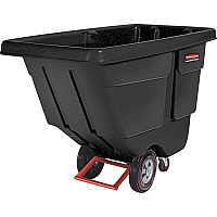 Rubbermaid Commercial 850lb Capacity Utility Tilt Truck (RCP131400BK)
