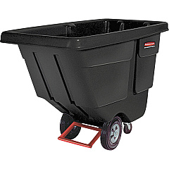 Rubbermaid Commercial 850lb Capacity Utility Tilt Truck (RCP131400BK)