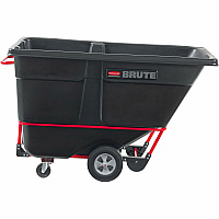 Rubbermaid Commercial 1250 lb Capacity Standard Duty Tilt Truck (RCP131500BK)