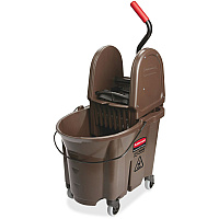 Rubbermaid Commercial WaveBrake Combo Mop Bucket (RCP757788BRN)