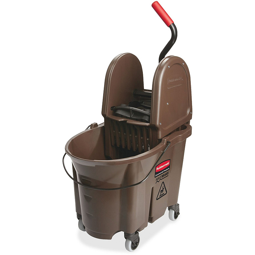 Rubbermaid Commercial WaveBrake Combo Mop Bucket (RCP757788BRN)