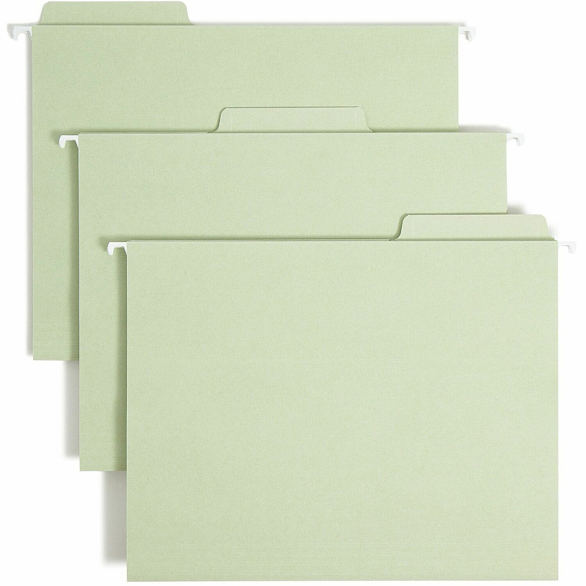 Smead FasTab 1/3 Tab Cut Letter Recycled Fastener Folder (SMD65120)