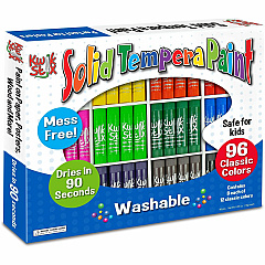 The Pencil Grip Kwik Stix 96-Piece Tempera Paint Sticks (TPG696)