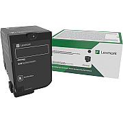 Lexmark Original Standard Yield Laser Toner Cartridge - Black - 1 Each (LEX74C0SKG)