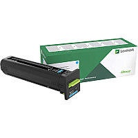 Lexmark High Yield Cyan Return Program Toner Cartridge for US Government (17,000 Yield) (TAA Compliant Version of 82K1HC0) (82K0HCG)
