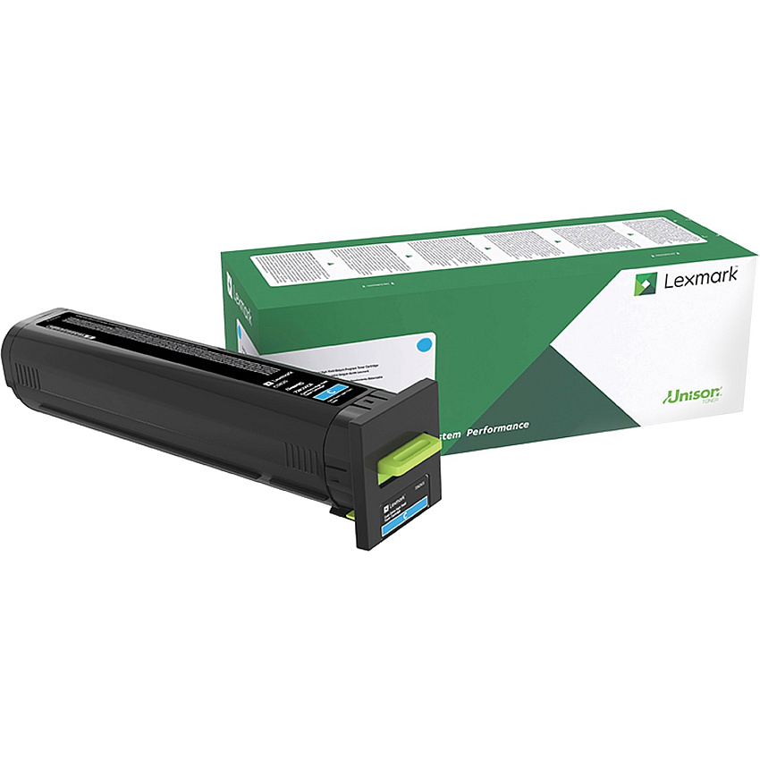 Lexmark High Yield Cyan Return Program Toner Cartridge for US Government (17,000 Yield) (TAA Compliant Version of 82K1HC0) (82K0HCG)
