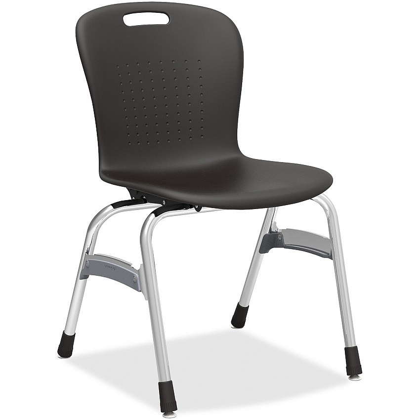 Virco Sage Series 4-Leg Stack Chair (SG418BKCH)