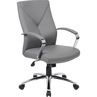 BOSS B10101 Executive Chair (B10101GY)