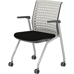 Mayline Thesis Static Back Training Chair (SAFKTS1SGBLK)