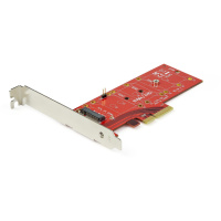 StarTech X4 Pci Express 3.0 To M.2 Pcie Ssd Adapter - M.2 Ngff Ssd (nvme Or Ahci) Adapter Card - X4 Pcie Expansion Bay Adapter - Supports 'm'key M.2 Pcie Ssd (PEX4M2E1)