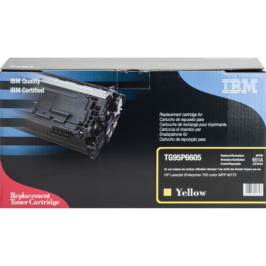 IBM Remanufactured Toner Cartridge - Alternative for HP 651A (CE342A) (IBMTG95P6605)