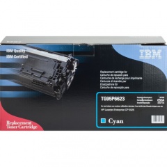 IBM Remanufactured Toner Cartridge - Alternative for HP 650A - Cyan (TG95P6623)