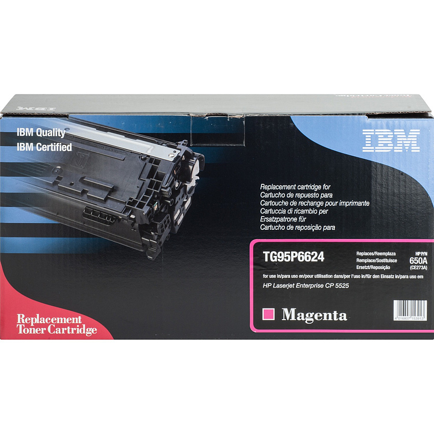 IBM Remanufactured Toner Cartridge - Alternative for HP 650A (CE2736A) (IBMTG95P6624)