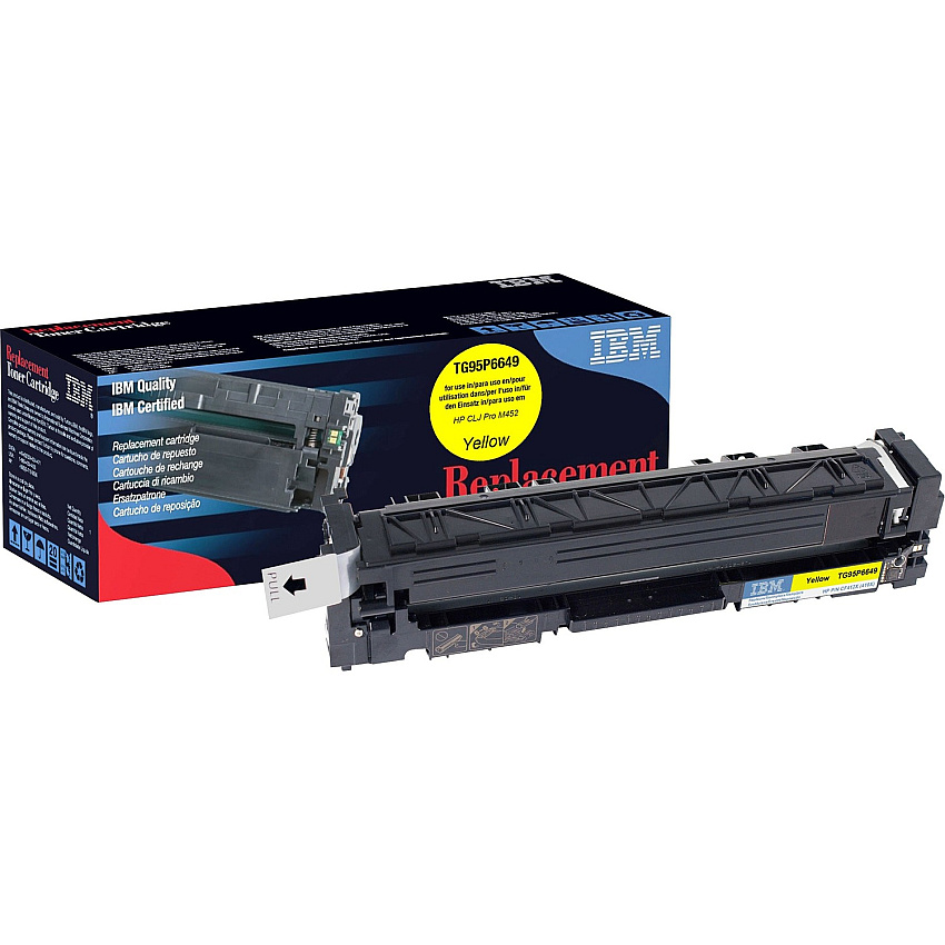 IBM Remanufactured Laser Toner Cartridge - Alternative for HP 410X (CF412X) - Yellow - 1 Each (IBMTG95P6649)