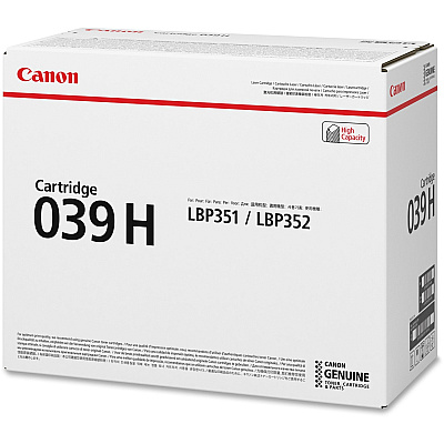 Canon 039H Original Toner Cartridge (CNMCRTDG039H)