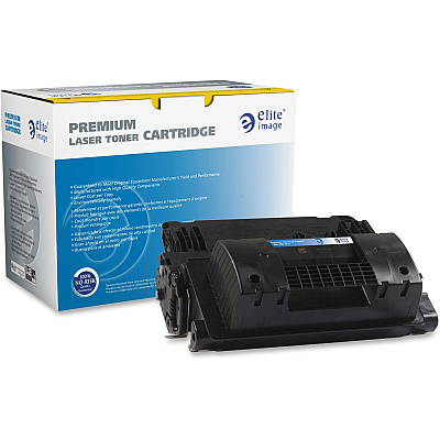 Elite Image Remanufactured High Yield Laser Toner Cartridge - Alternative for HP (81X) (81X) - Black - 1 Each (ELI76125)