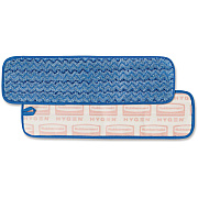 Rubbermaid Commercial Hygen 18" Microfiber Wet Pad (RCPQ410BLCT)
