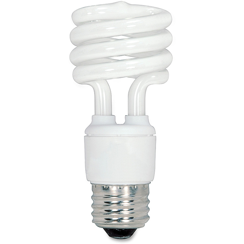 Satco 13-watt Fluorescent T2 Spiral CFL Bulb (SDNS6235CT)