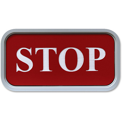 Xstamper Designer Framed Wall/Door Sign (G42)