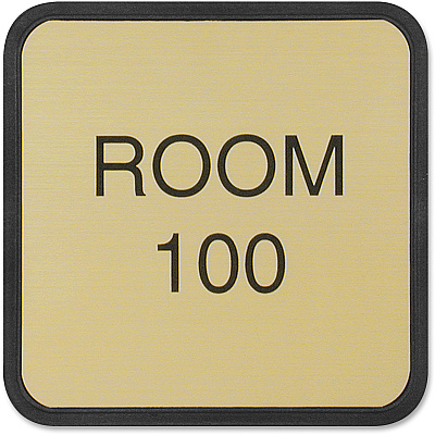 Xstamper Designer Framed Wall/Door Sign (G50)