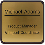 Xstamper Designer Framed Wall/Door Sign (G63)