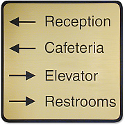 Xstamper Designer Framed Wall/Door Sign (G70)