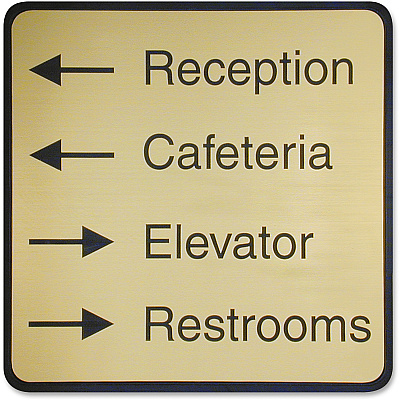 Xstamper Designer Framed Wall/Door Sign (G70)