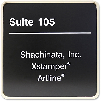 Xstamper Designer Framed Wall/Door Sign (G71)