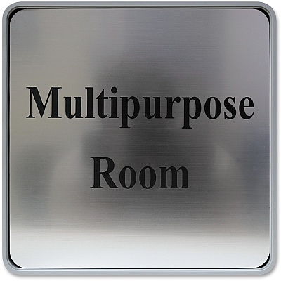 Xstamper Designer Framed Wall/Door Sign (G72)