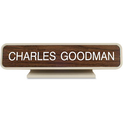 Xstamper Designer Framed Desk Sign (K25)