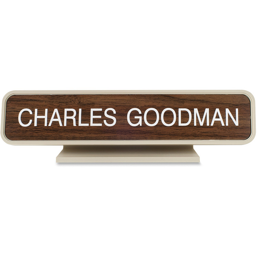 Xstamper Designer Framed Desk Sign (K25)