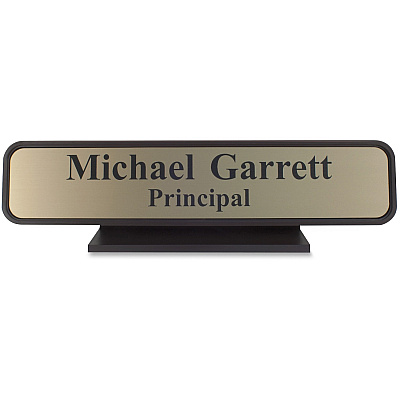 Xstamper Designer Framed Desk Sign (K27)