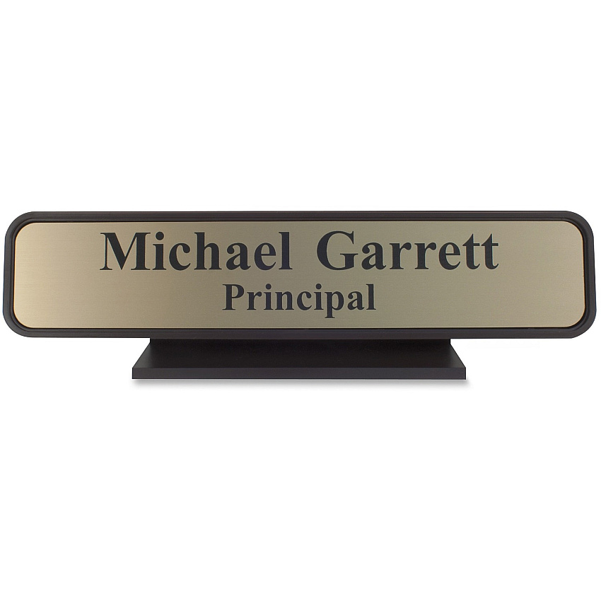 Xstamper Designer Framed Desk Sign (K27)