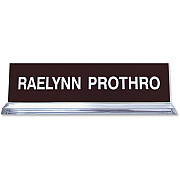 Xstamper Acrylic Base Desk Sign (K40)