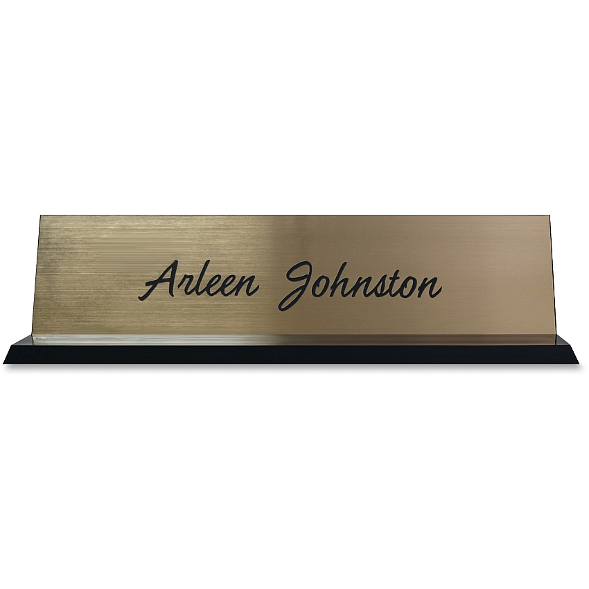 Xstamper Acrylic Base Desk Sign (K41)