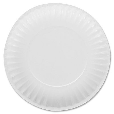 Dixie Basic 6" Lightweight Paper Plates by GP Pro (DXEDBP06WCT)