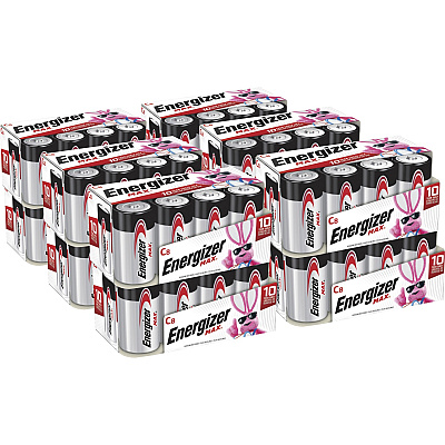 Energizer MAX Alkaline C Battery 8-Packs (EVEE93FP8CT)