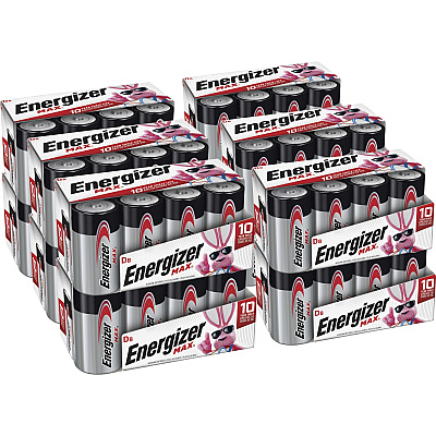 Energizer MAX Alkaline D Battery 8-Packs (EVEE95FP8CT)