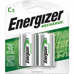Energizer Recharge Universal Rechargeable C Battery 2-Packs (EVENH35BP2CT)