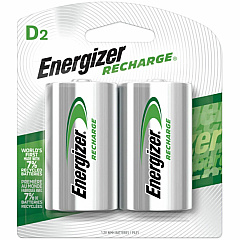 Energizer Recharge Universal Rechargeable D Battery 2-Packs (EVENH50BP2CT)