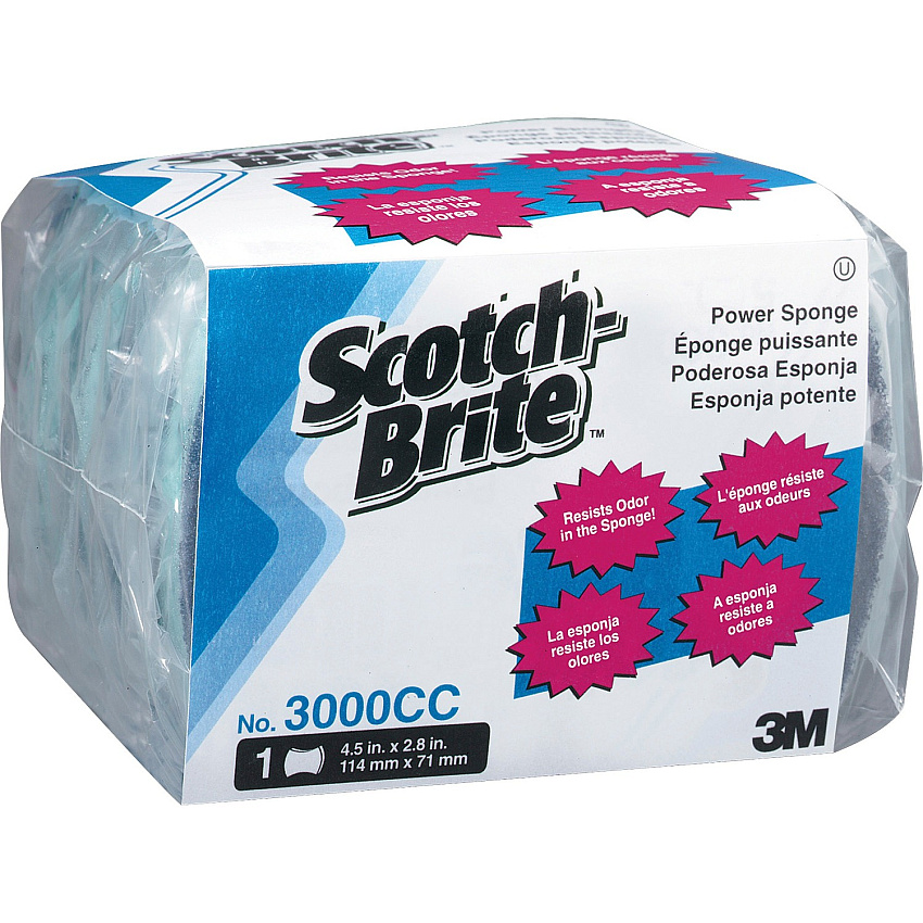 Scotch-Brite Power Sponges (MMM3000CCCT)