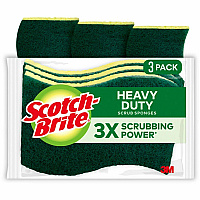 Scotch-Brite Heavy-Duty Scrub Sponges (MMMHD3CT)