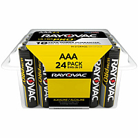 Rayovac Ultra Pro Alkaline AA Battery 24-Packs (RAYALAA24PPJCT)